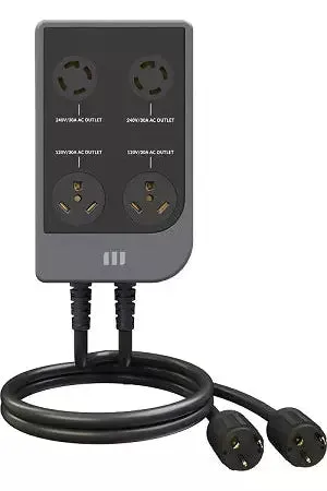 2 x Mango Power E Portable Power Station & M-Socket Pro