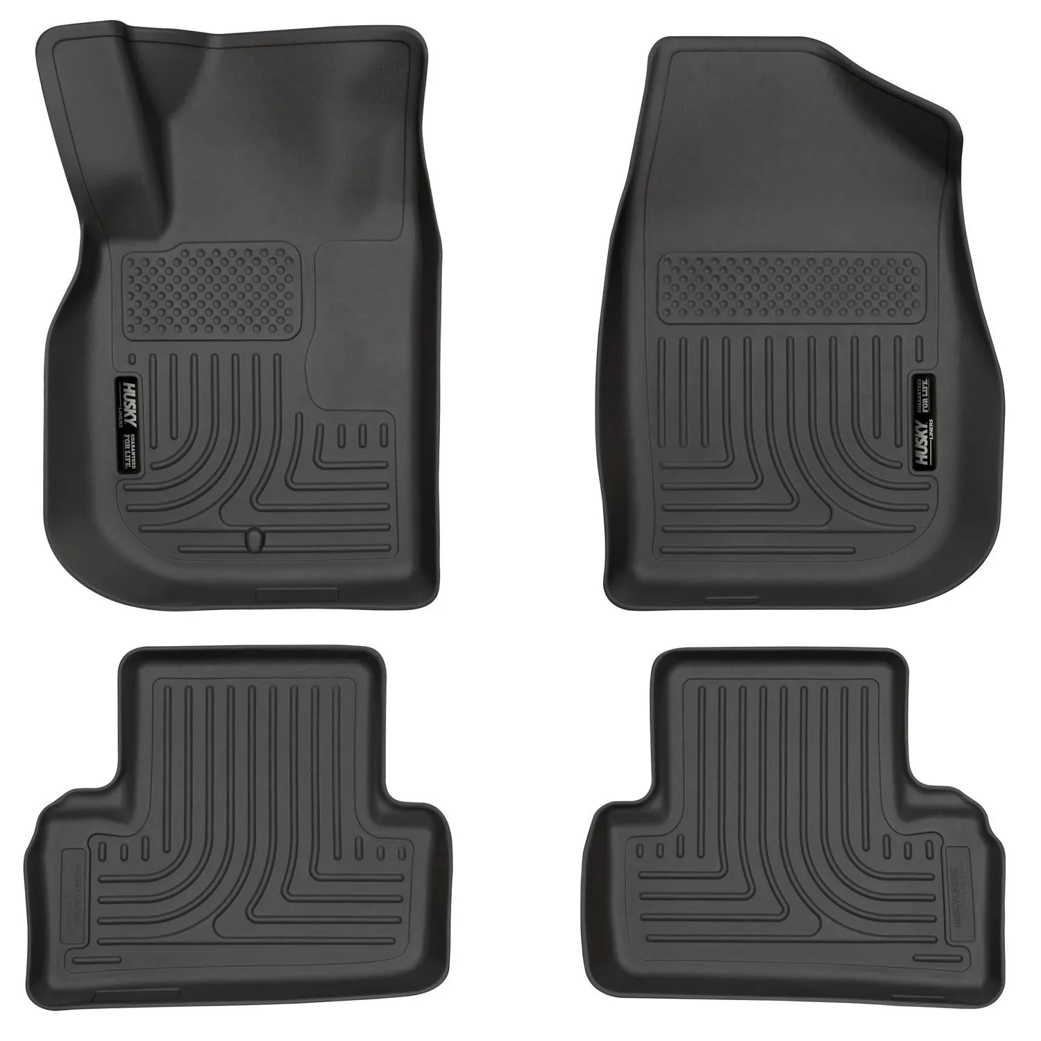 2005-2010 Chevrolet Cobalt / 2007-2009 Pontiac G5 Front & 2nd Seat Floor Liners - Black