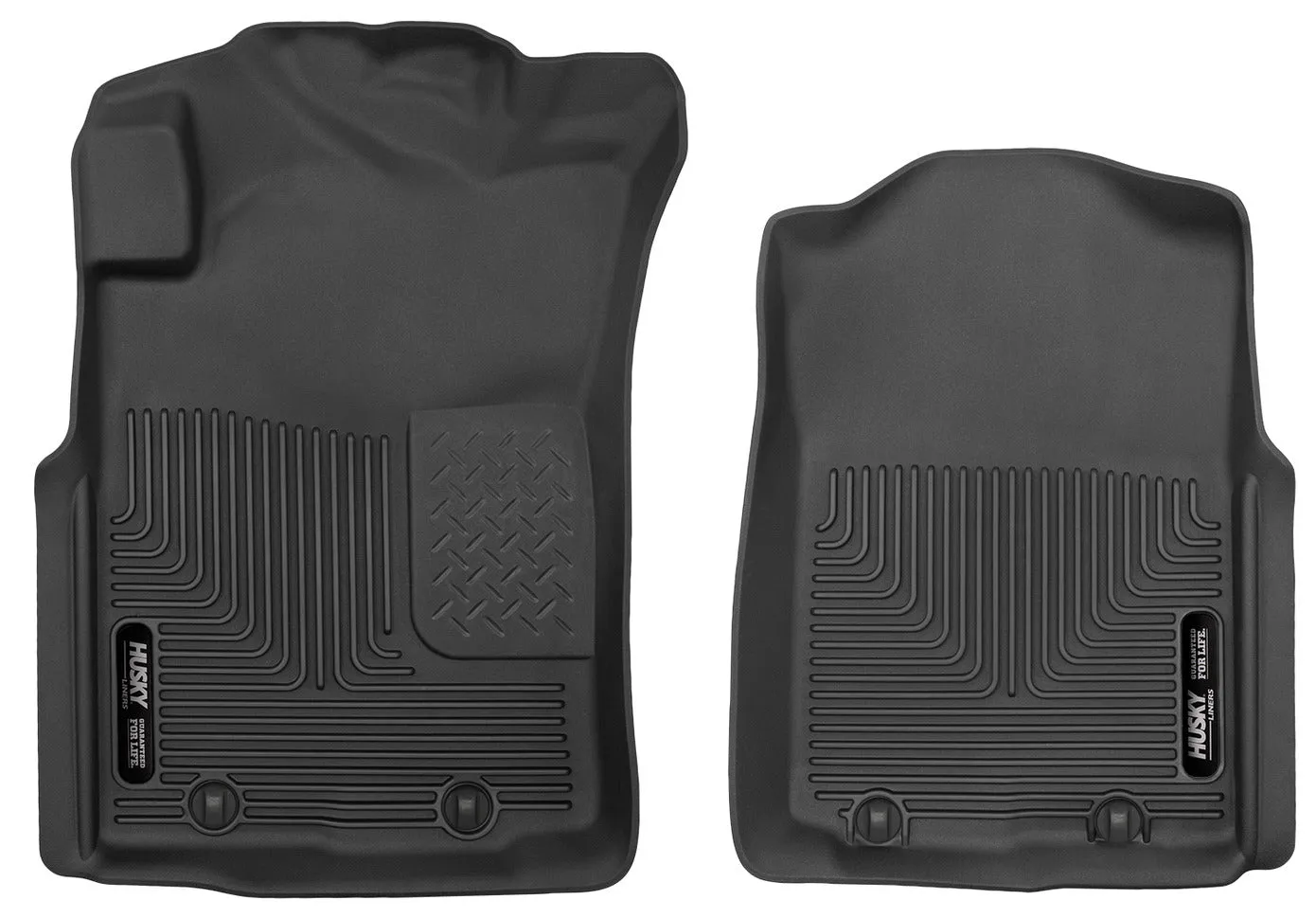 2005-2011 Toyota Tacoma Front Floor Liners - Black