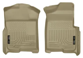 2009-2014 Ford F150 Front Floor Liners - Tan