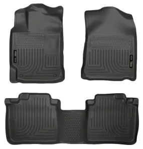 2010-2015 Lexus RX350, RX450h Front & 2nd Seat Floor Liners - Black