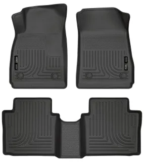 2014 Chevrolet Impala Front & 2nd Seat Floor Liners - Black