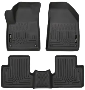 2015 Jeep Cherokee Front & 2nd Seat Floor Liners - Black