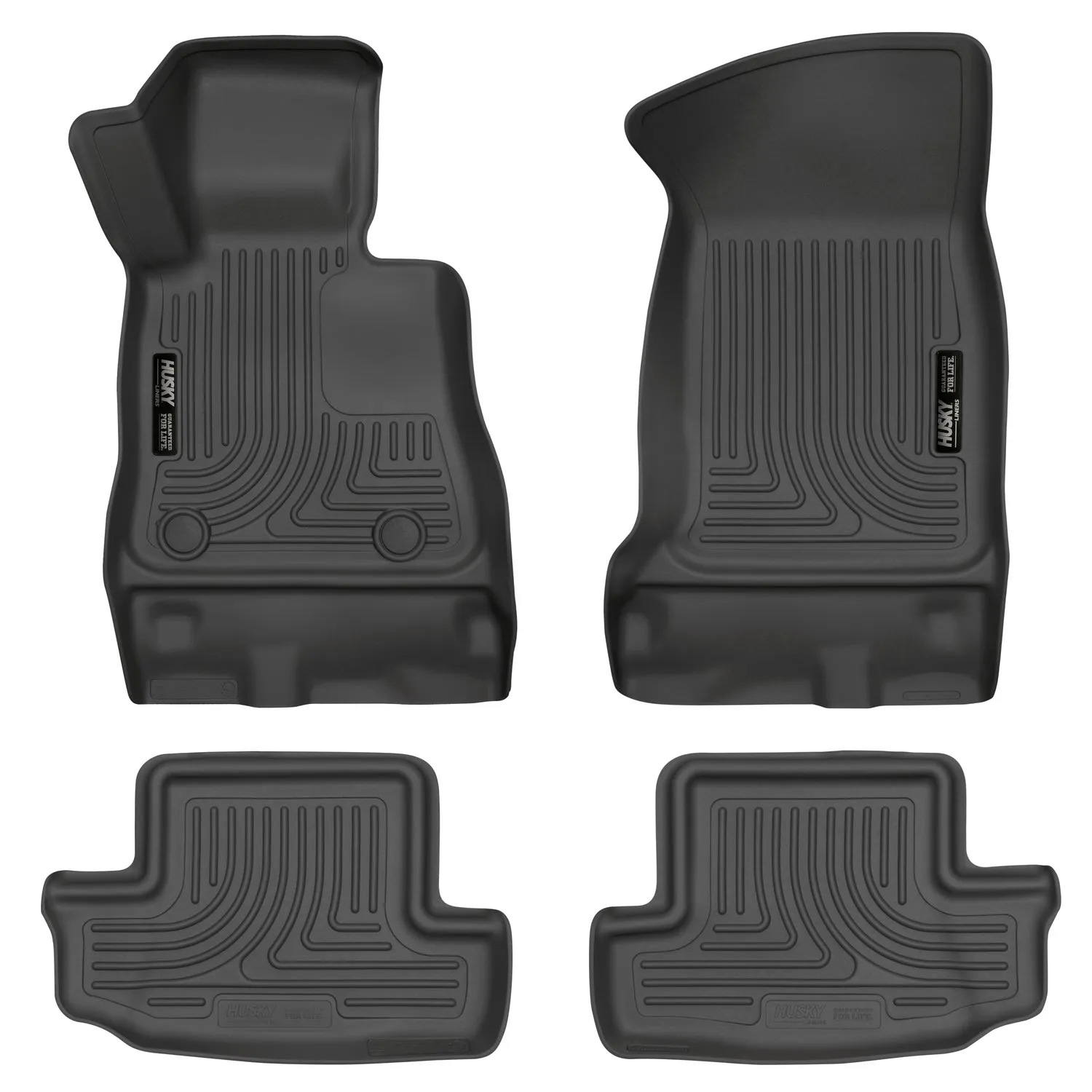 2016-2019 Chevrolet Camaro Floor Liners (Front/ 2nd Seat) - Black