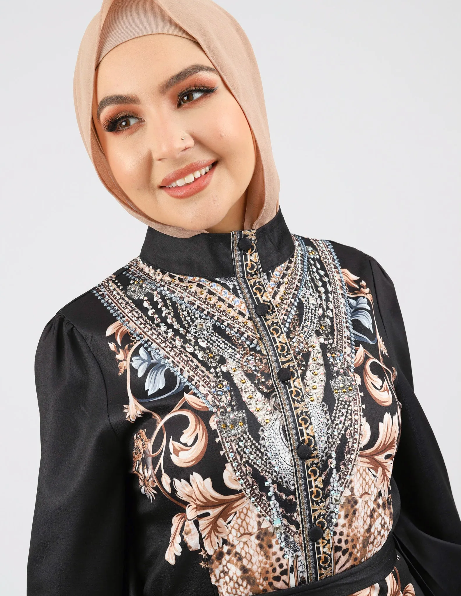 Arabian Knight Beaded Dress