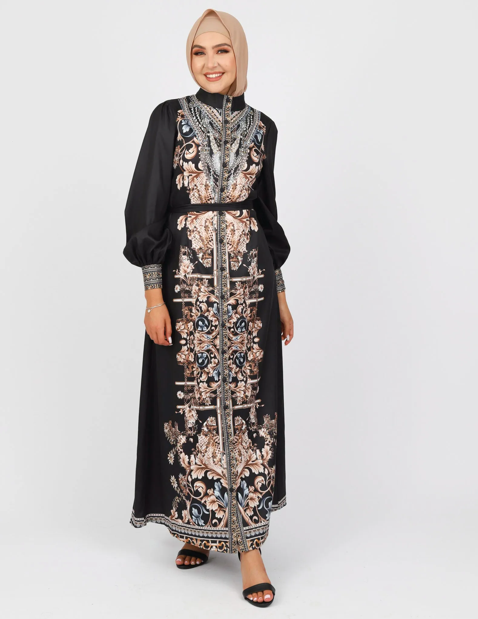 Arabian Knight Beaded Dress