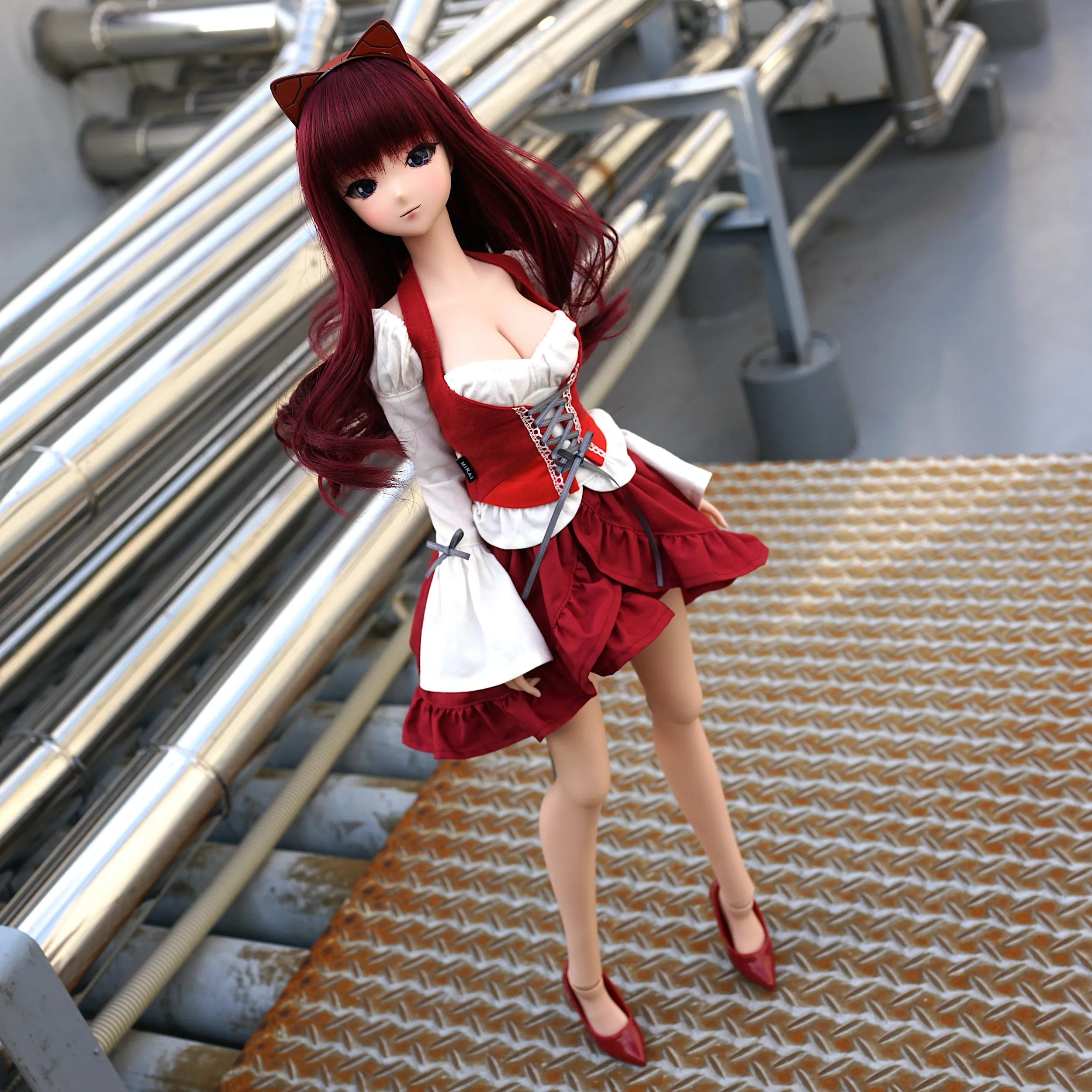 Beer Girl Dress (Red)