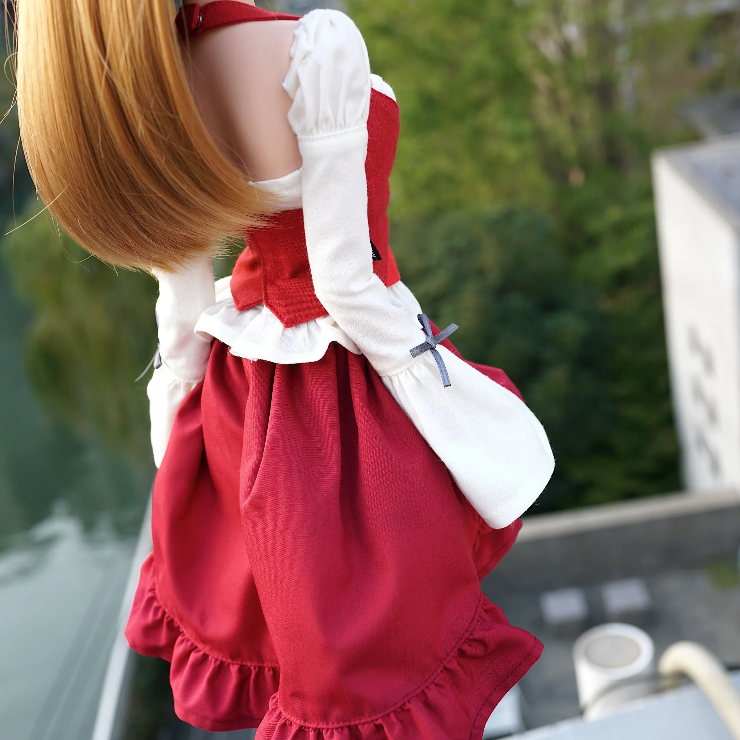 Beer Girl Dress (Red)