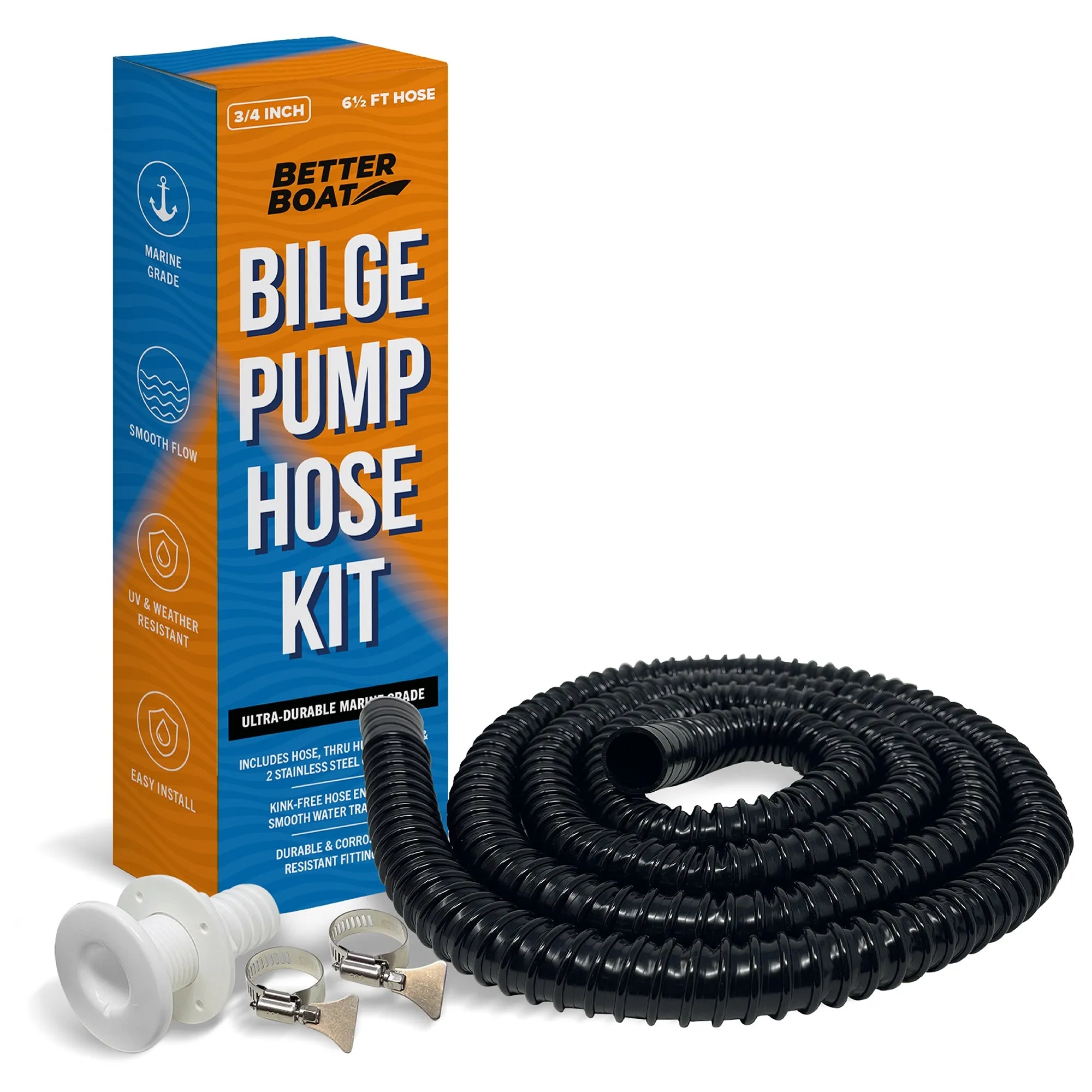 Better Boat Bilge Pump Hose Kit