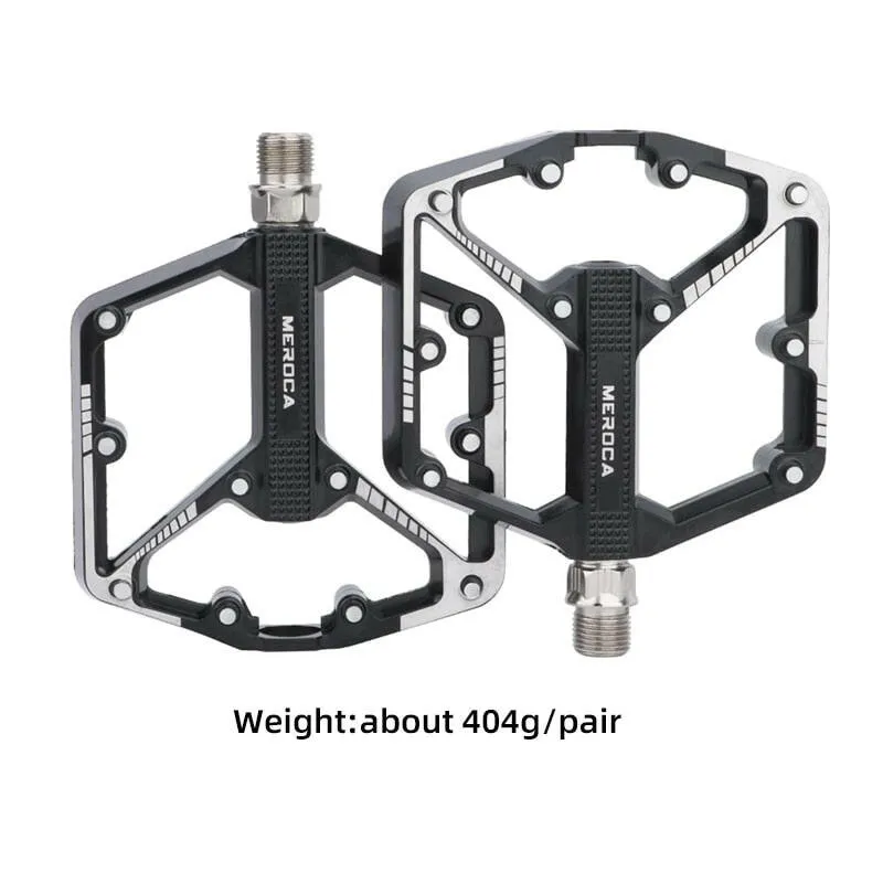 Bicycle Pedals Sealed DU Bearing Nonslip Pedal Mountain Road Bike Cycling Alloy Platform Mtb Pedal