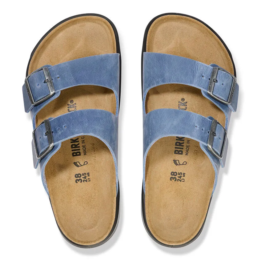 Birkenstock Arizona Crosstown Elemental Blue Oiled Leather