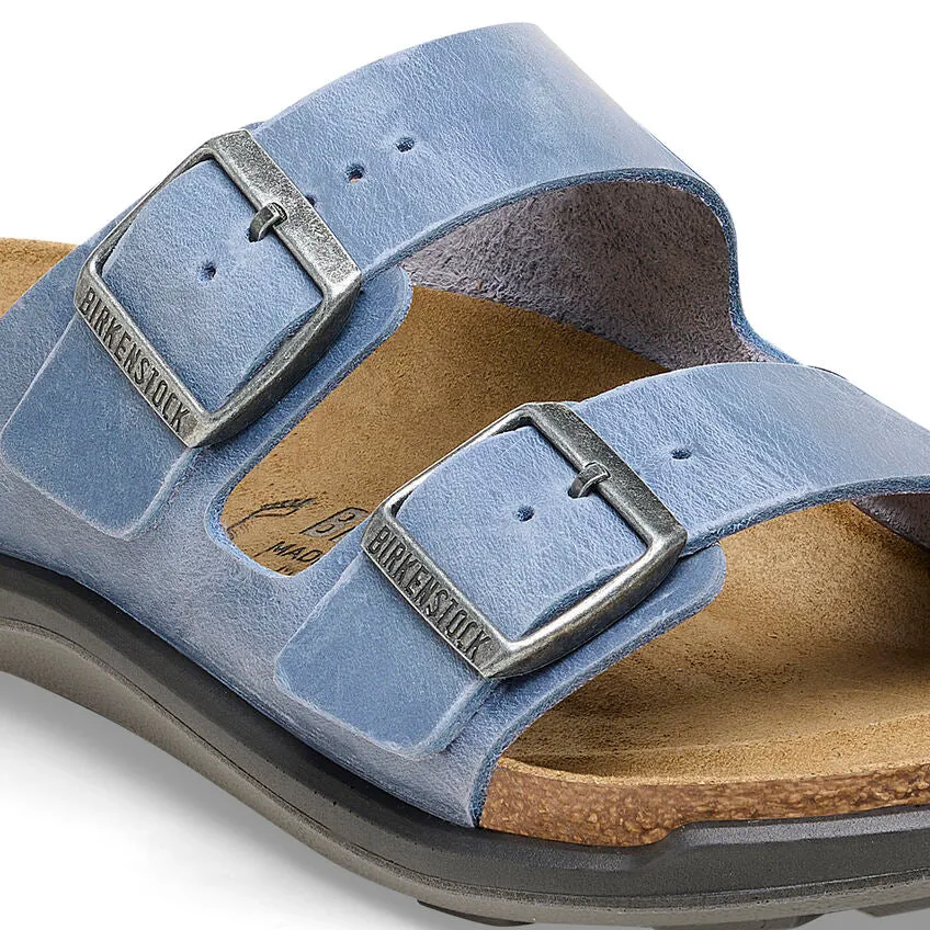 Birkenstock Arizona Crosstown Elemental Blue Oiled Leather