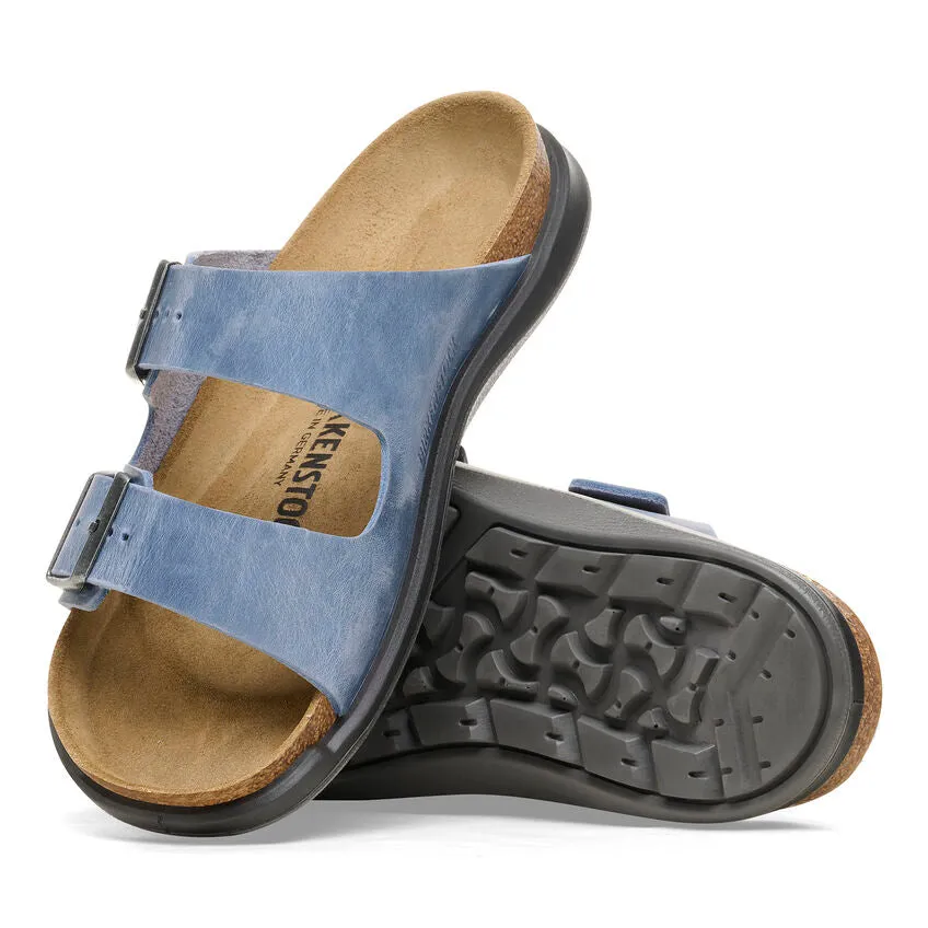 Birkenstock Arizona Crosstown Elemental Blue Oiled Leather