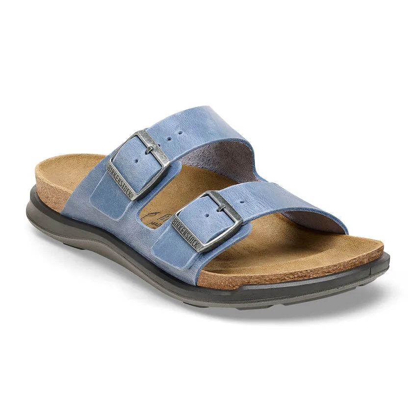 Birkenstock Arizona Crosstown Elemental Blue Oiled Leather