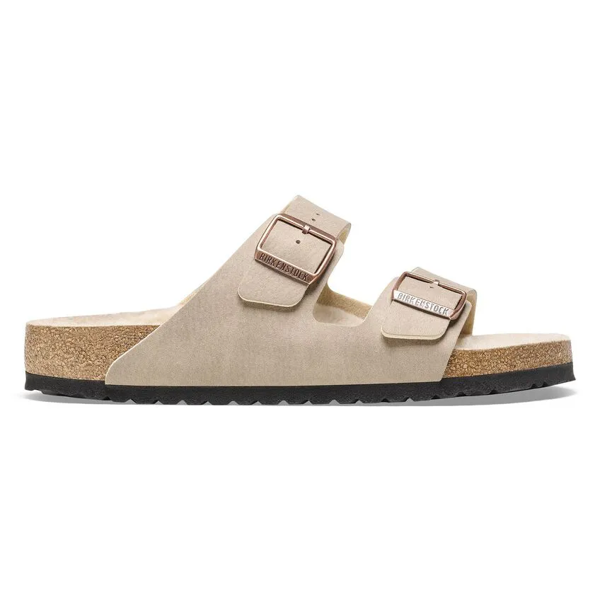 Birkenstock Arizona Shearling - DESERT GRAY TAUPE/SANDCASTLE