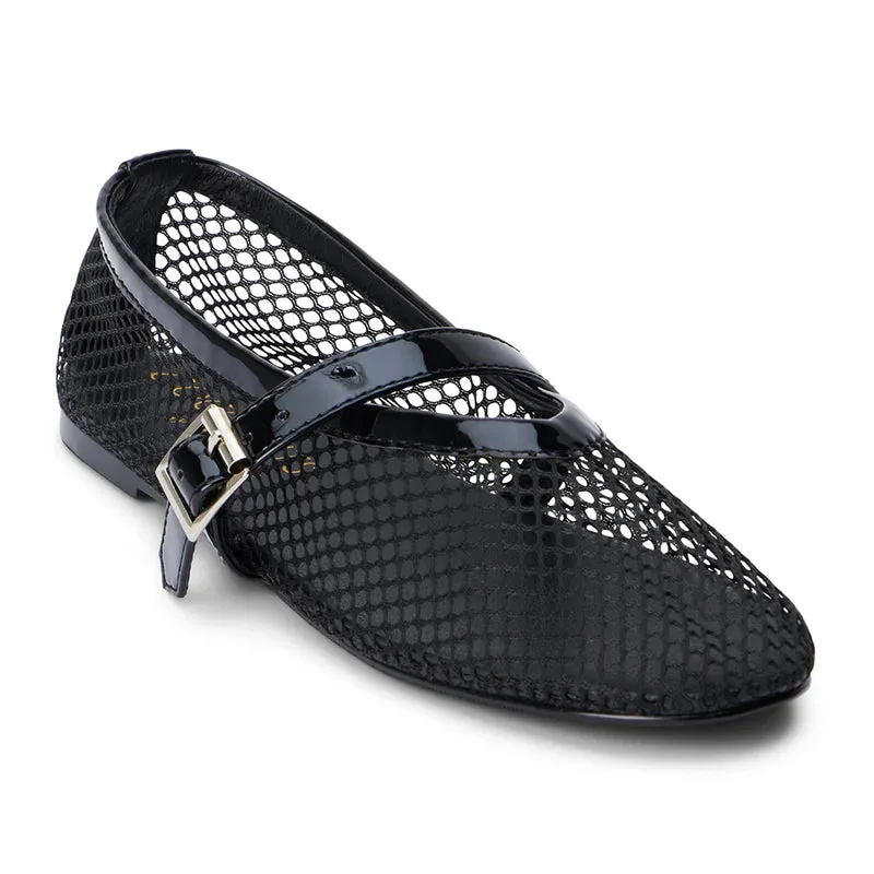 Black Nolita Ballet Flat