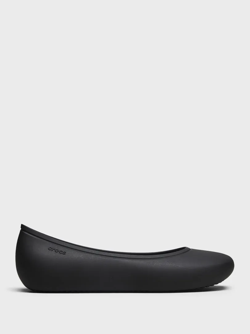 Brooklyn Flat Shoes in Black