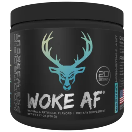 Bucked Up Woke AF High Stimulant Pre-Workout