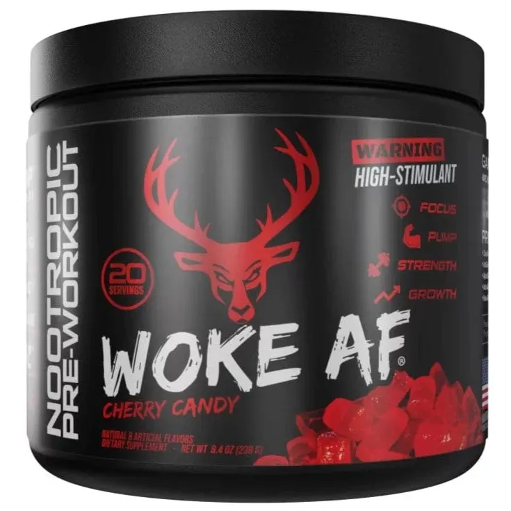 Bucked Up Woke AF High Stimulant Pre-Workout