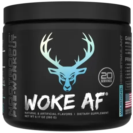 Bucked Up Woke AF High Stimulant Pre-Workout