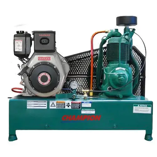 Champion R Series 9.3 HP Diesel Base Mount Air Compressor