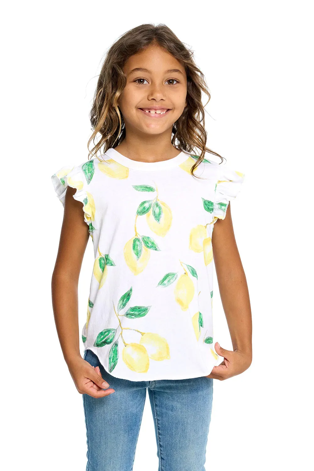 Chaser Lemon Twist Flutter Tee