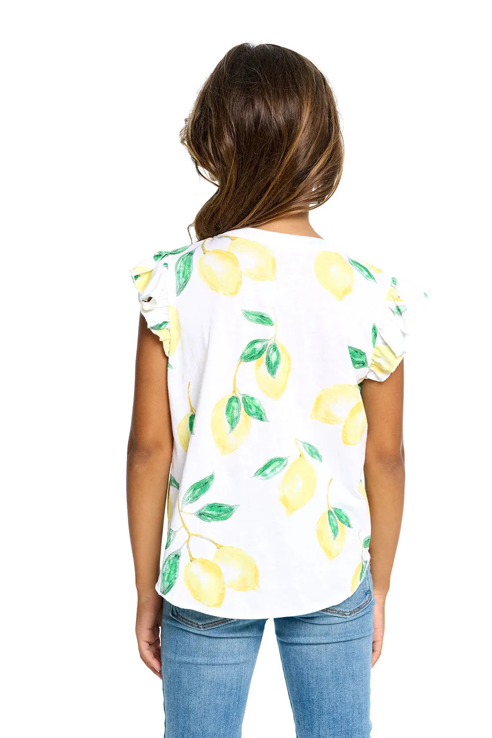 Chaser Lemon Twist Flutter Tee