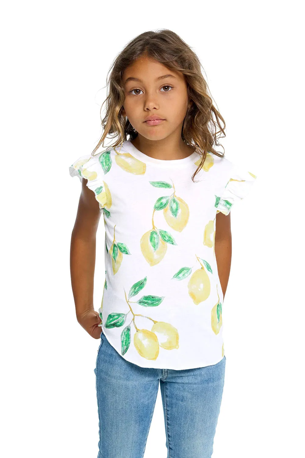 Chaser Lemon Twist Flutter Tee