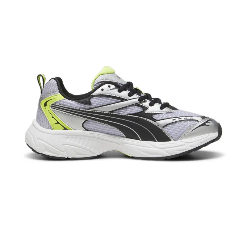 Chaussures homme Puma Morphic Athletic - Blanc/Lime - 395919 02