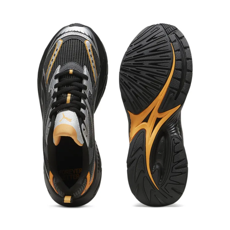 Chaussures homme Puma Morphic Athletic - Noir/Orange - 395919 01