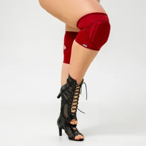 Classic Sleek Cherry Dance knee pads