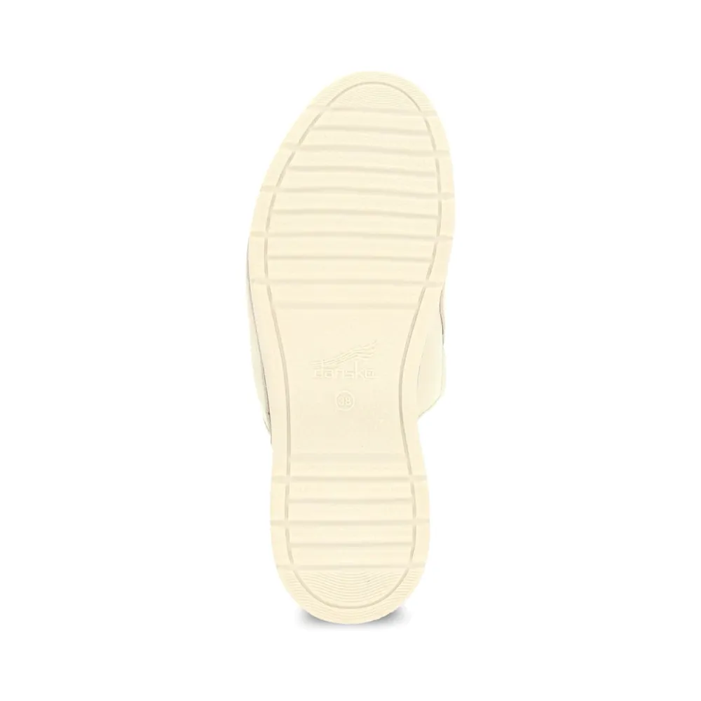 Dansko Women's Rayvn Slide Sandal in Ivory