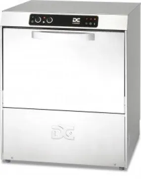 DC Standard Range - 500mm Basket - Frontloading Glasswasher with Water Softener - SG50IS