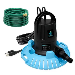 Direct Automatic Pool Cover Pump Pro  Heavy Duty  2,500 Gph Max Flow  1/2 Hp