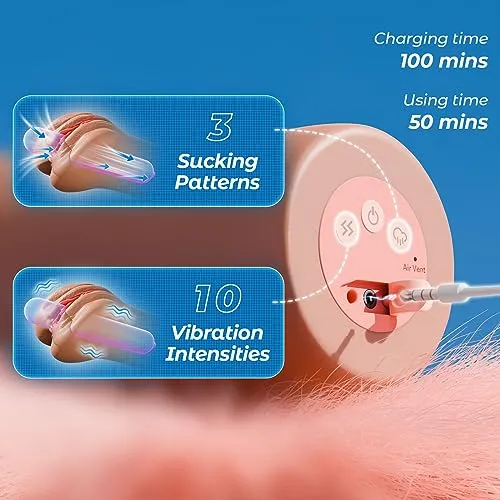 Dory - Male Masturbator with 3 Sucking Patterns and 10 Vibration Settings