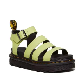 Dr Martens Blaire Lime Green Athena 3 Strap Sandal