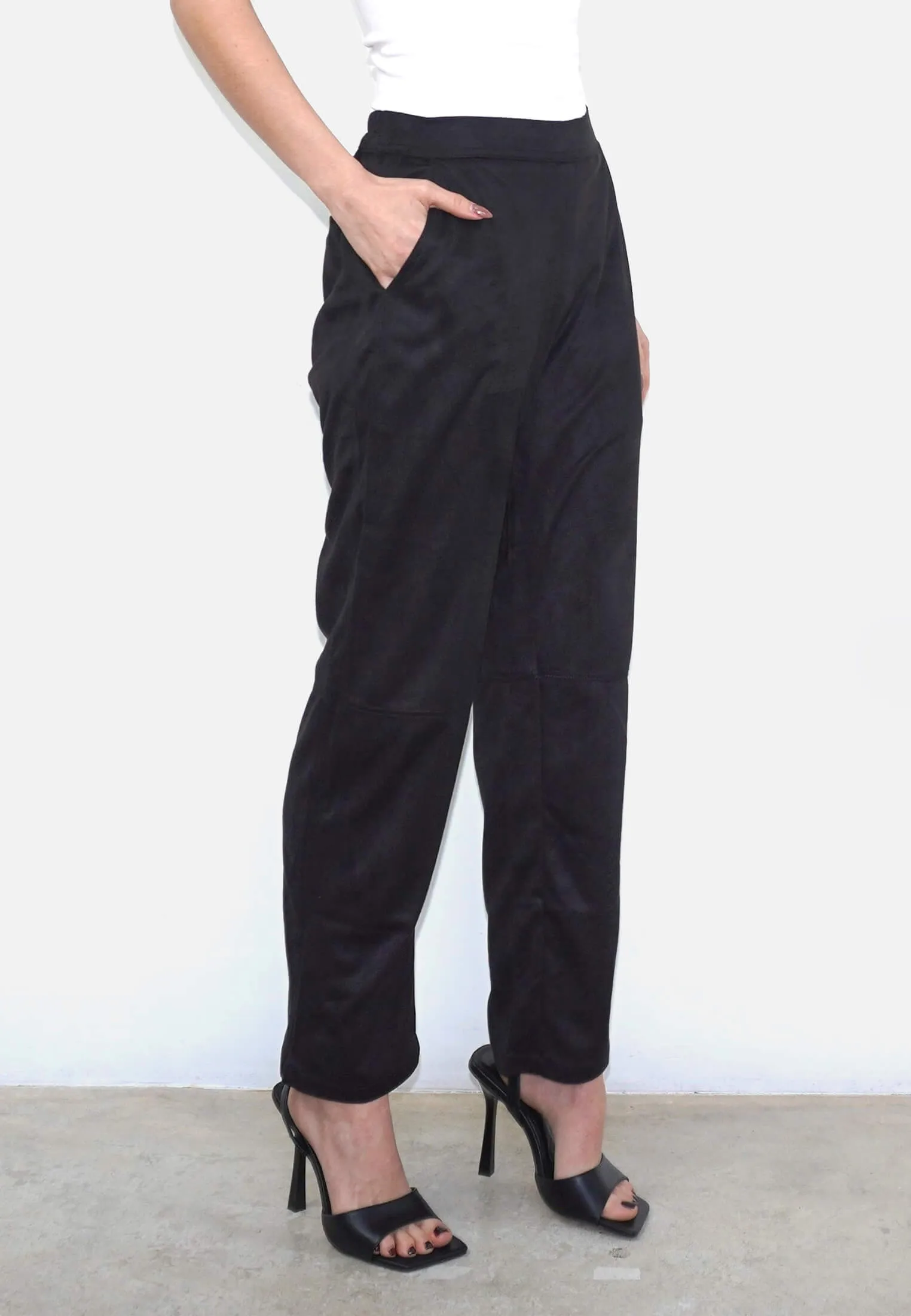 EON TROUSERS JET BLACK