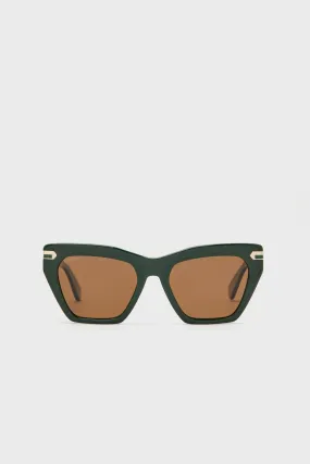 Exclusive Tuckernuck Green Heather Sunglasses