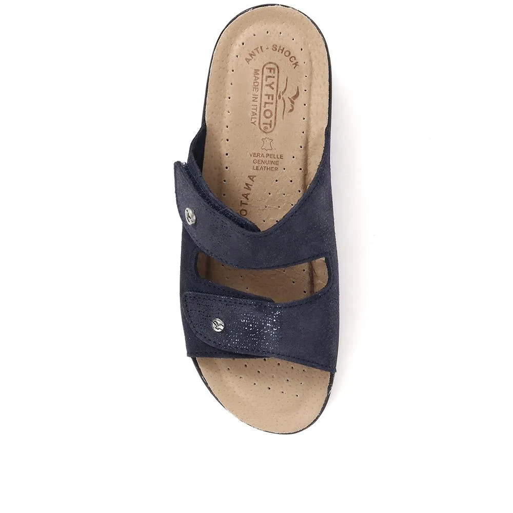 Fly Flot Touch-Fasten Mule Sandals - FLY39051 / 324 783