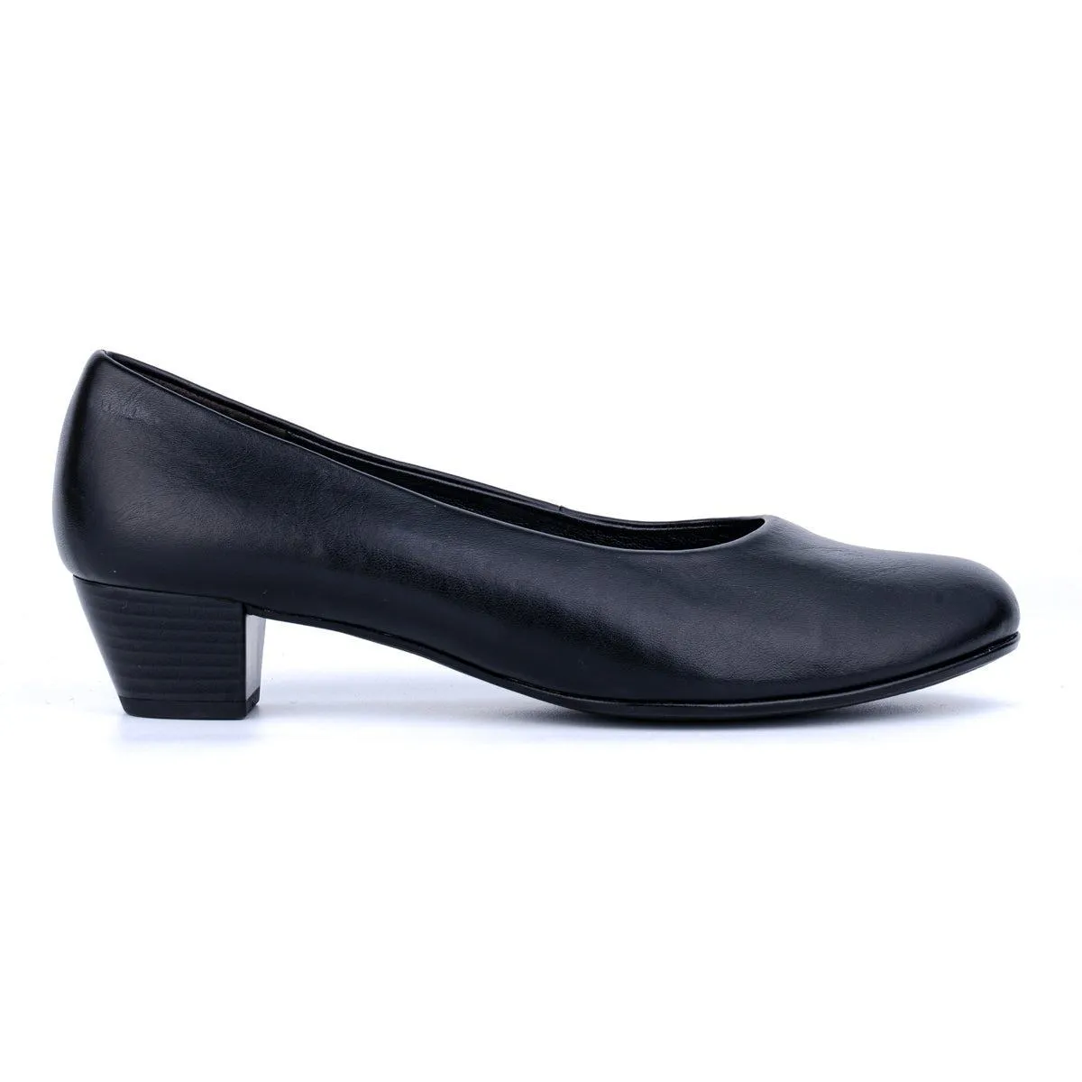 Gabor Basic Pumps High-Heel Shoes Leather Black Colour For Women