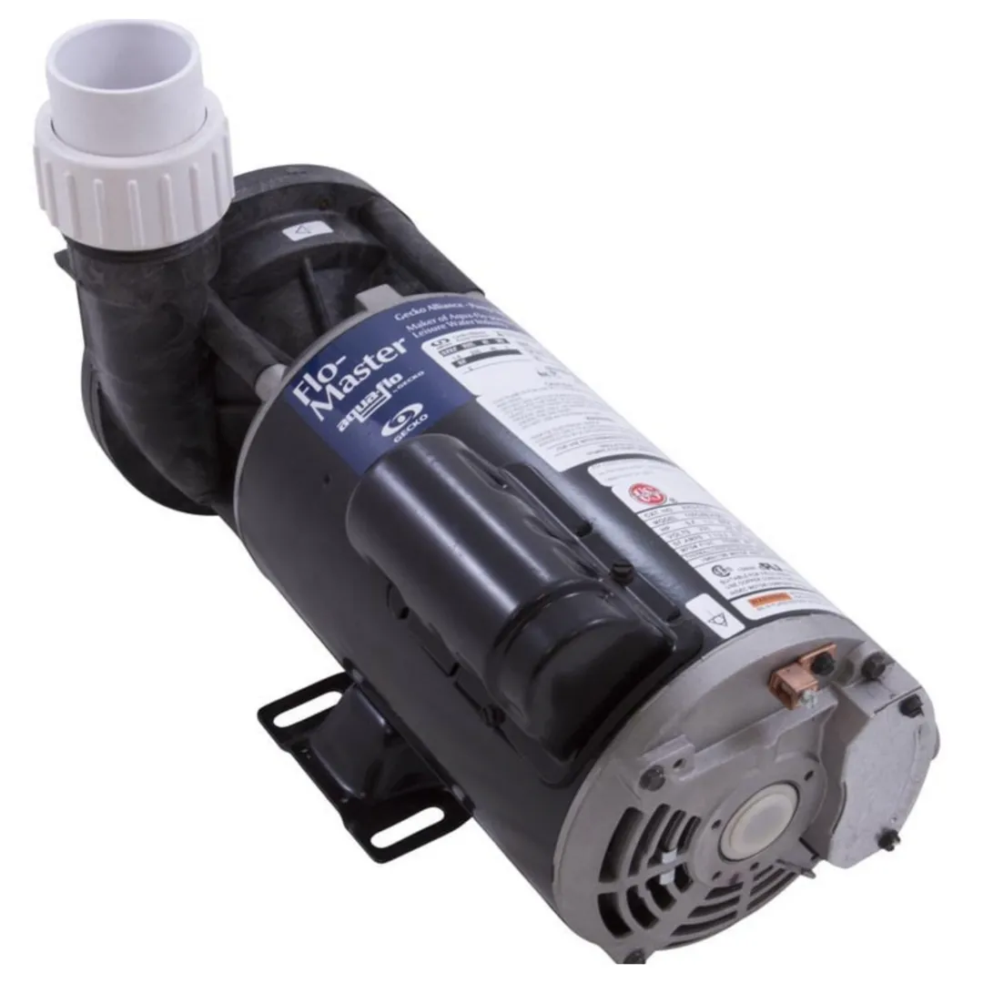 Gecko Aqua-Flo Flo-Master FMHP 1.0 HP Spa Pump 2 Speed 48Y 115V Side Discharge 02107000-1010