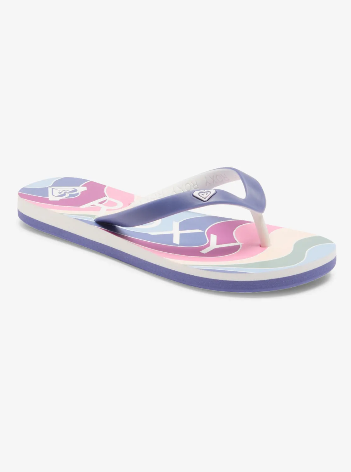 Girls 4-16 Tahiti Flip-Flops - Blue Depths