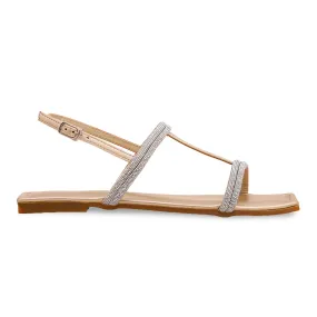 Golden Fancy Sandal FN5838