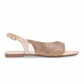 Golden Fancy Sandal FN5991