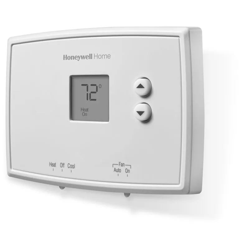 Honeywell Heating and Cooling Push Buttons Thermostat