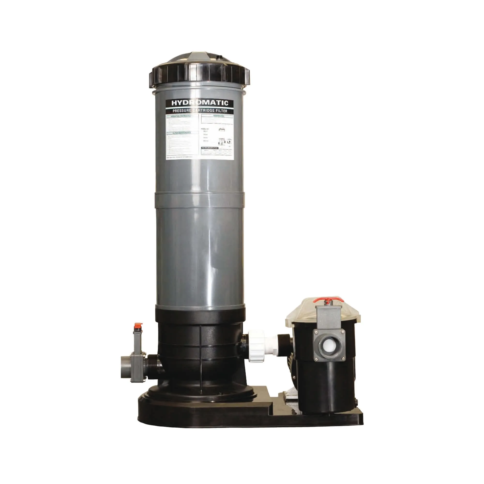 Hydromatic Cartridge Filter System for Above Ground Pools