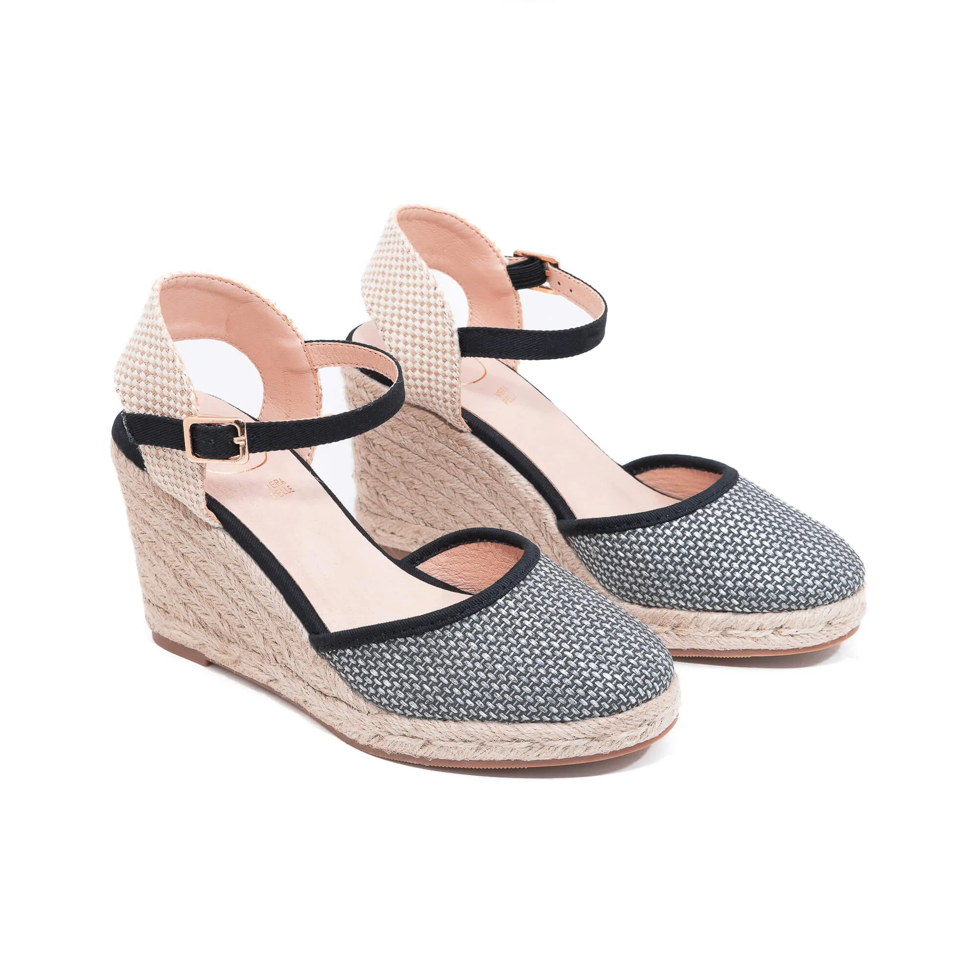 Joy Black Espadrilles