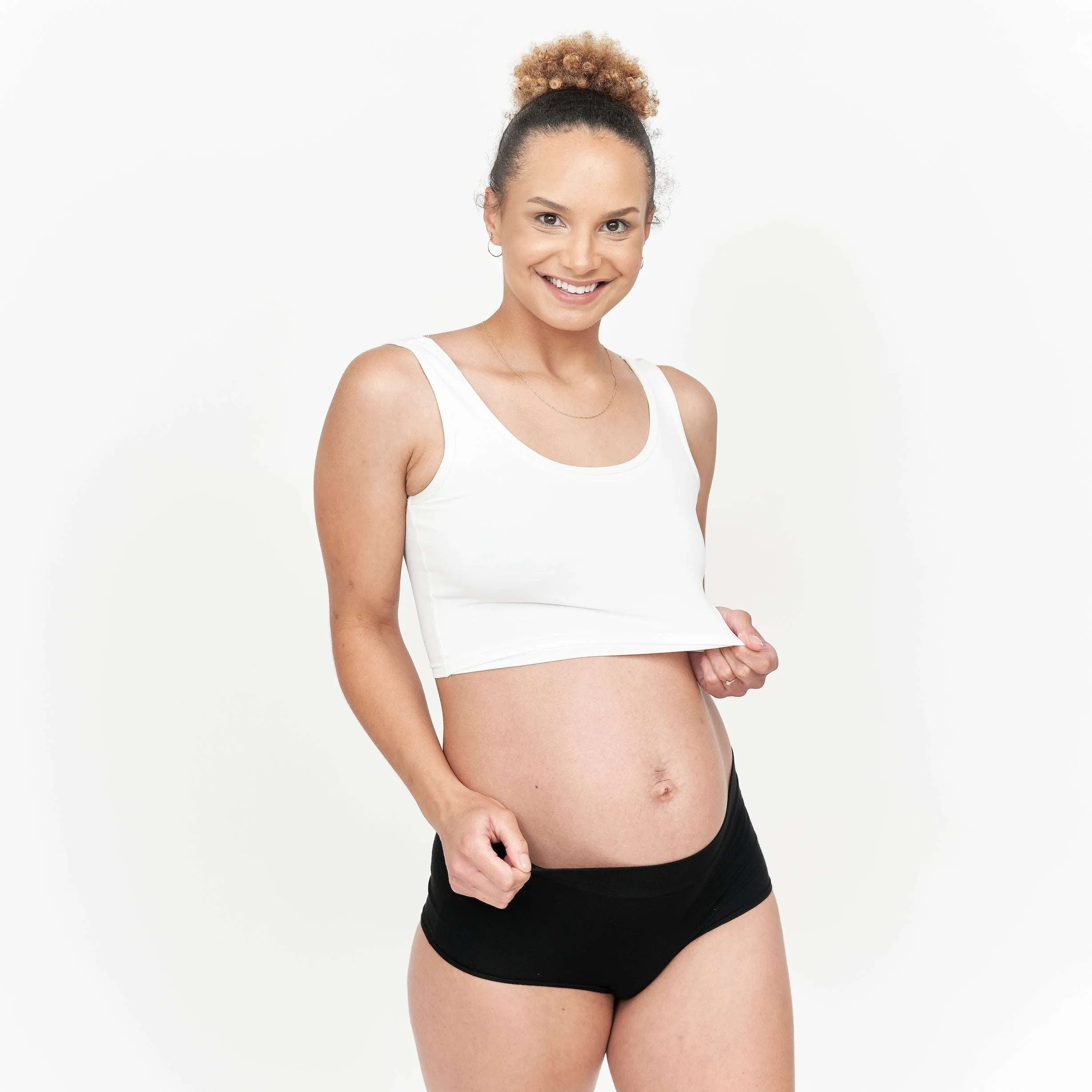 Larken X Nursing   Pumping Bra | White