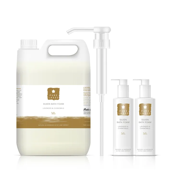 Lavender & Chamomile Silken Bath Foam Starter Pack