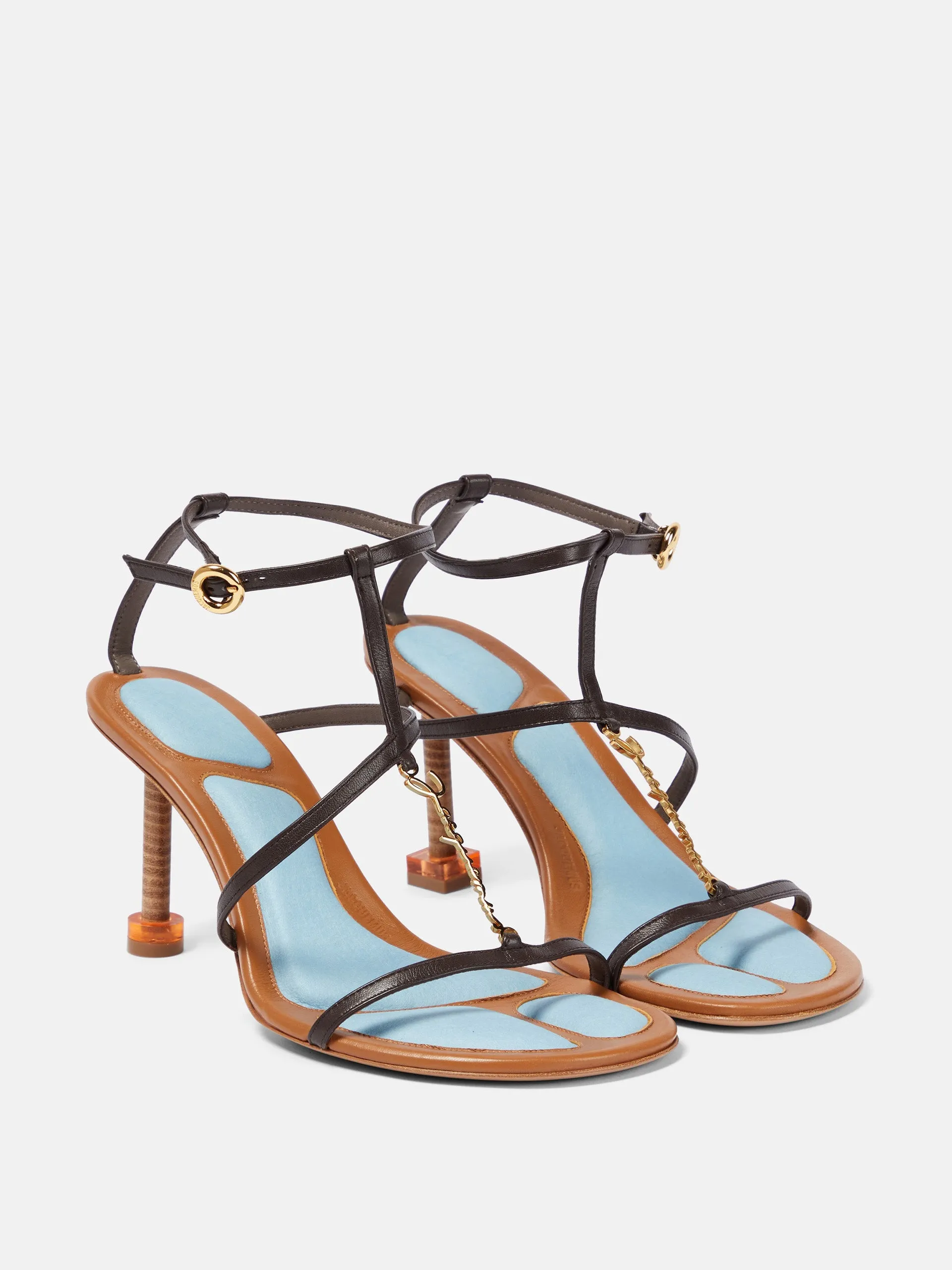 Les Sandales Pralu leather sandals